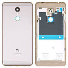Задня кришка Xiaomi Redmi 5 gold (зі склом камери) (Original PRC)