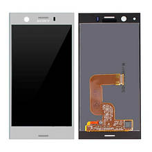 Дисплей Sony G8441 Xperia XZ1 Compact в зборі з сенсором white Original PRC