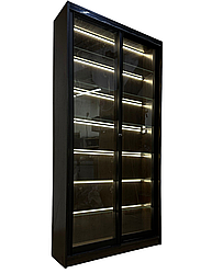 ПРЕМІУМ вітрина сенсор + LED підсвічування лабораторія стелаж-вітрина косметологічна ВІТ-01А