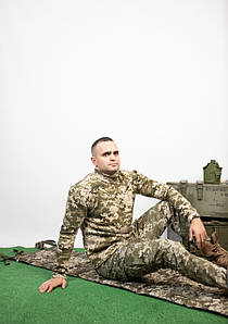 Каремат розкладний KORKA Oxford pvc 2,5cm, піксель