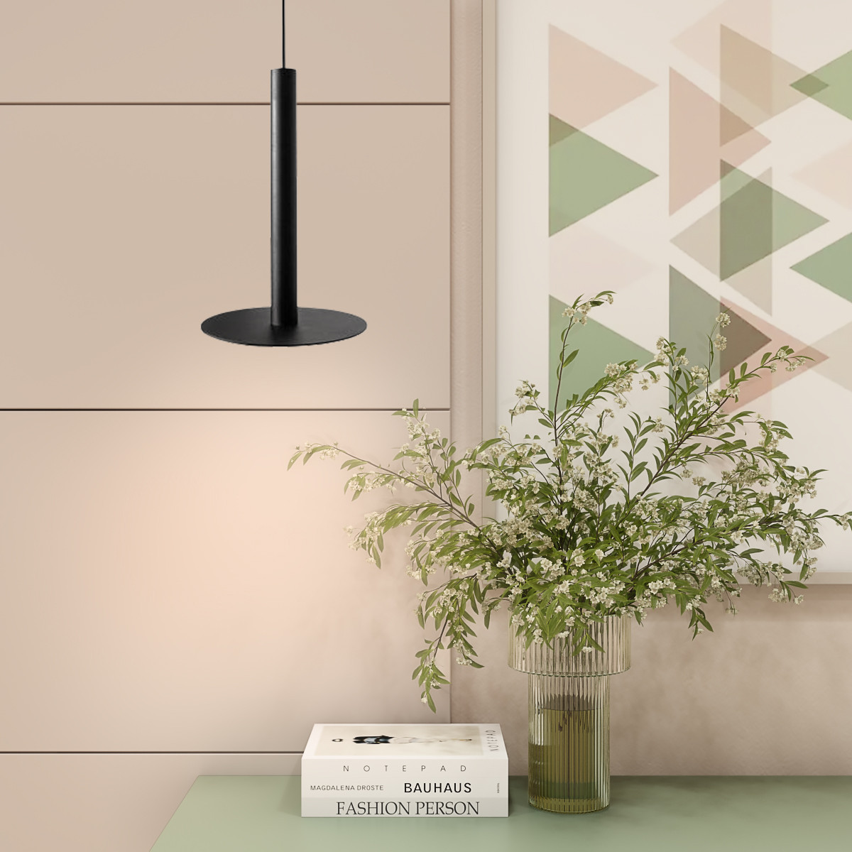 Світильник підвісний у стилі лофт MSK Electric Disk під лампу Е14 NL 26501 BK, фото 1