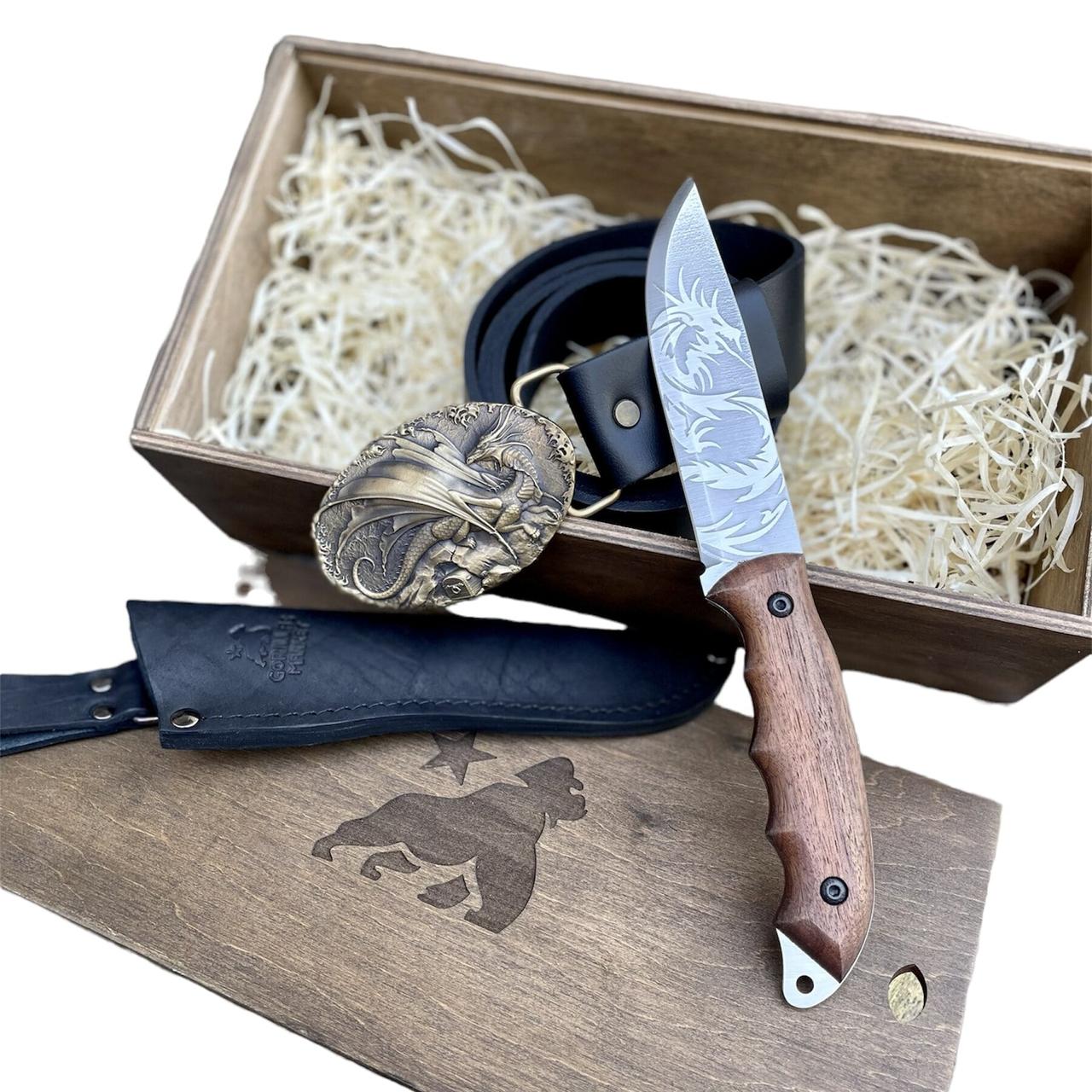 Подарунковий набір Gorillas Accessories ДРАКОН для чоловіків, фото 1