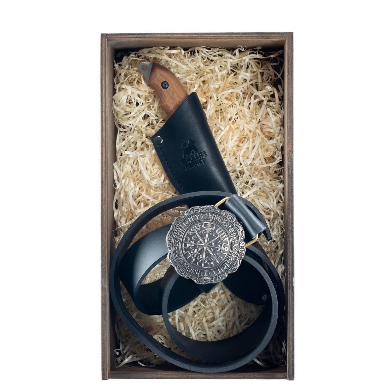 Подарунковий набір Gorillas Accessories НОРВЕГ для чоловіків Нейзильбер, фото 1