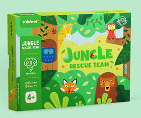 Розвивальна логічна гра Mideer стратегія судоку Рятувальники джунглів (MD2117)