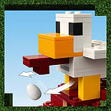 Конструктор LEGO Minecraft Нападання на село з повітряною кулею Гаст 555 деталей (21273), фото 8
