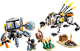 Конструктор LEGO Horizon Aloy і Varl проти Shell-Walker і Sawtooth 768 деталей (77037), фото 5