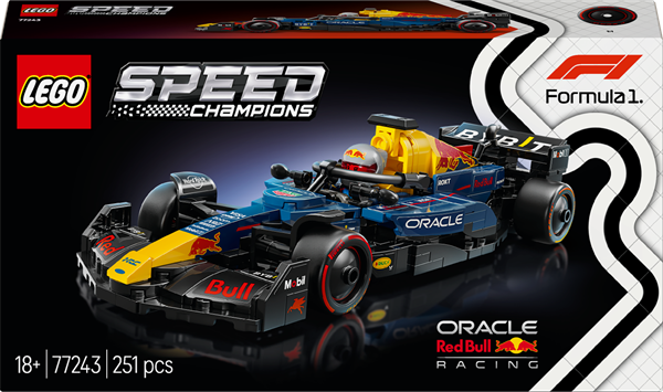 Конструктор LEGO Speed Champions Перегоновий автомобіль F1 Oracle Red Bull Racing RB20, 251 деталь (77243)