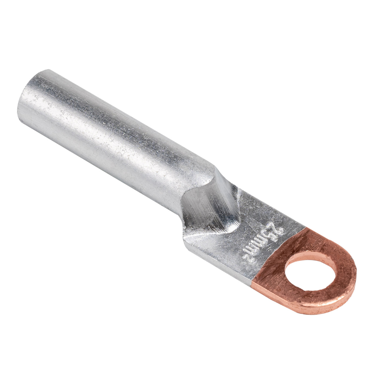 Наконечник кабельний DTL 25 мідно-алюмінієвий обтискний. Наконечник біметалічний.