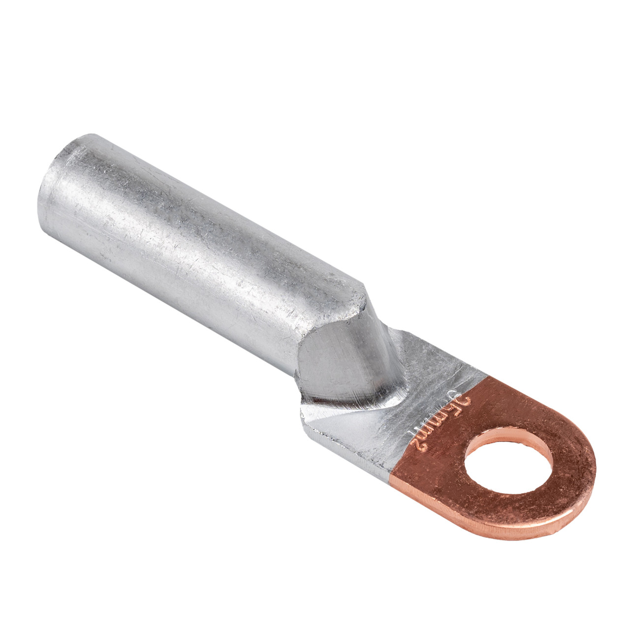 Наконечник силовий DTL 95 мідно-алюмінієвий для алюмінієвих проводів. Наконечник для обтиску проводів.