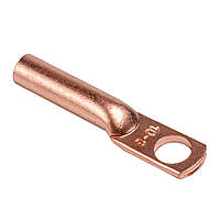 Наконечник кабельный DT 10/8 медный, концевой наконечник для медного кабеля под опрессовку