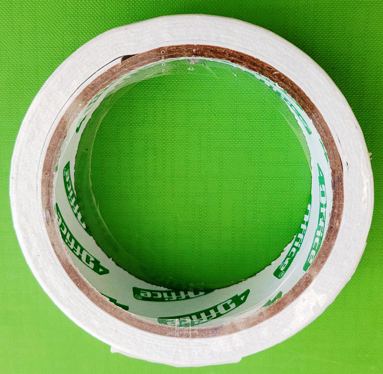 Канц Скотч ДВУХСТОРОНЬ 24*2 м 4Office /4-396/Пористий