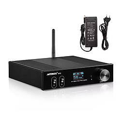 Підсилювач звуку AIYIMA D03 2.1, 150Wx2, Bluetooth 5.0, оптичний вхід, блок живлення 32V, компактний.