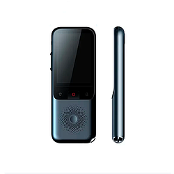 Портативний аудіоперекладач Hongtop T11 gray з екраном 2,4", камерою 5 МП та акумулятором 1500 мАг