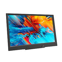 Портативний монітор MUCAI N116A 11,6" IPS 1366x768, чорний, з динаміками, USB-C, VESA 75x75