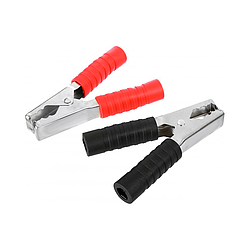 Клеми для акумулятора 150А, 2 шт/уп, чорні, для підключення проводів та стартових проводів, артикул 00000006225