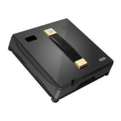 Робот для миття вікон ABIR WD8 Black з ультразвуковим розпилюванням та акумулятором 650 мАг