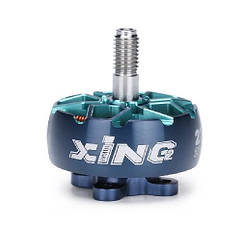 Двигун iFlight XING2 2207 1855KV 6S blue, безколекторний двигун для FPV-дронів, алюміній 7075