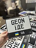 Дублікат автономера старого зразка до 2004 року з голограмами,старі номерні знаки, фото 2