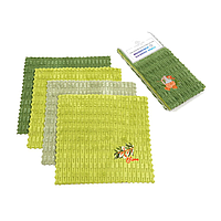 Серветки, мікрофібра, розмір 30 х 30 см, набір ціна вказана за 4 шт.