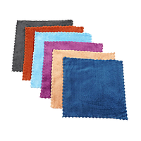 Серветки, мікрофібра, розмір 25 х 25 см, набір ціна вказана за 5 шт.