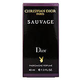 Парфуми чоловічі Dior Sauvage 40 мл, фото 5
