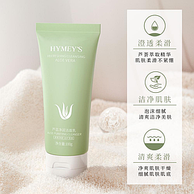Пенка для умывания Hymeys Aloe Vera Refreshing Purifying Deep Cleansing Cleanser, 100 г.