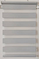 Рулонна штора День-ніч Блекаут ВН DN-752 Сіро-коричневий