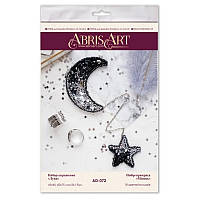 Набір Для Вишивання Бісером Прикраси "місяць" Ad-072 На Натуральному Полотні Денвер