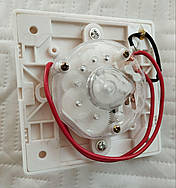 Таймер 60 хв. затримки відключення вентилятора врізний, фото 3