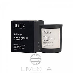 Аромасвічка Soul Energy чорний перець тонка Thalia, 150 г Левова