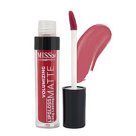 Стійкий матовий блиск для губ MISS2M 101, 6 мл, червоний Лівеста