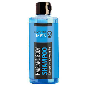 Шампунь для волосся та тіла Man, 300 мл Лівеста