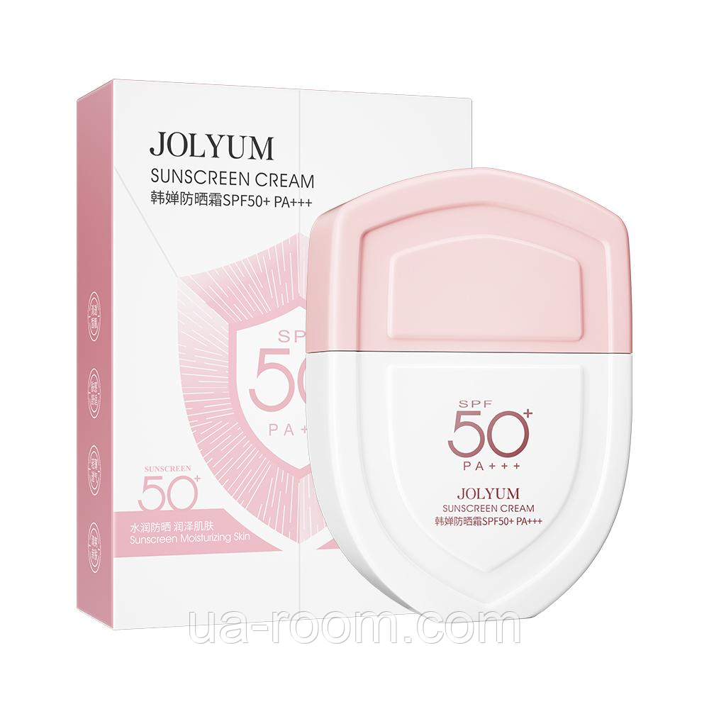 Солнцезащитный лосьон Jolyum Sunscreen Lotion SPF50+ PA+++ Pink, 40 г.
