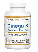 Омега-3 риб'ячий жир, Omega 3, Madre Labs, 100 капсул