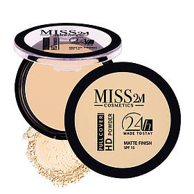 Матуюча компактна пудра Spf 15 MISS2M 01, 11 г Лівеста