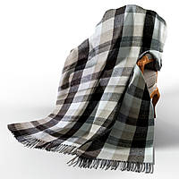 Плед вовняний П8 білий беж-кор Love You 140 x 200 см