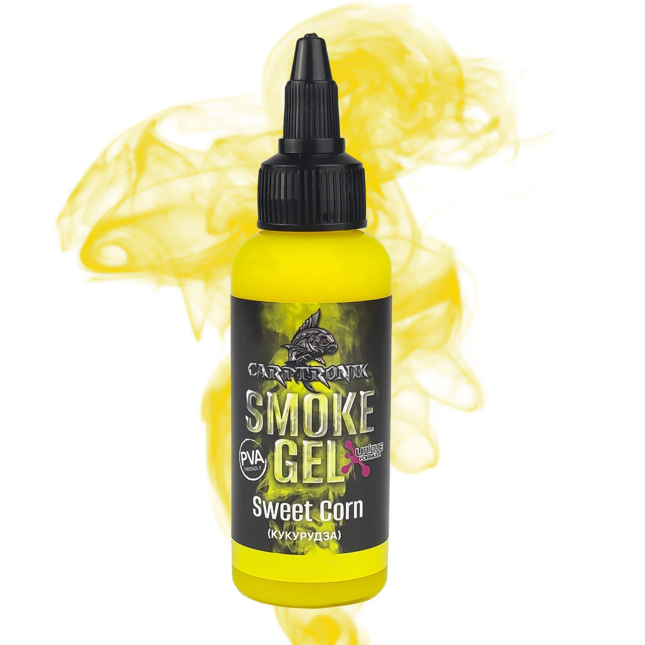 Атрактант гель Carptronik Smoke gel Sweet Corn (Кукурудза) 60ml