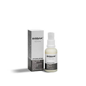 Нічна антивікова сироватка для обличчя з ліпосомальним ретинолом Bebak Pharma, 30 мл Лівеста