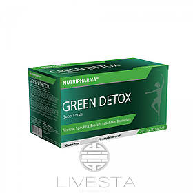 Харчова добавка Суперфуді Green Detox, 30 саше по 7 г Лівеста