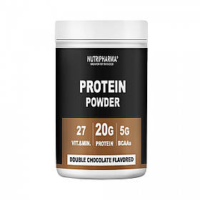 Протеїновий коктейль Nutripharma Підвійний шоколад, 464 г Лівеста