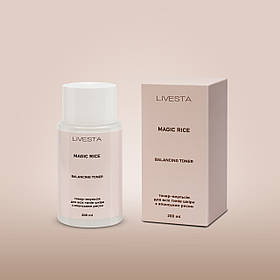 Тонер-емульсія для обличчя з японським рисом, 200 мл Лівеста