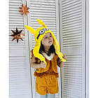 Дитяча шапка Міньйона з вухами, що підіймаються