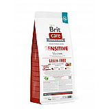 Сухий корм Brit Care Dog Grain-free Sensitive для собак з чутливим травленням беззерновий з олениною 12 кг, фото 3