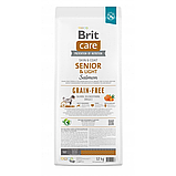 Сухий корм Brit Care Dog Grain-free Senior & Light для старіючих собак беззернової з лососем 12 кг, фото 4
