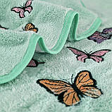 Набір рушників 2 шт Метелики 35x75 + 70x140 см Тіфані LoveYouHome, фото 2