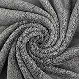 Набір рушників 2 шт LoveYouHome 35x75 см+70x140 см темно сірий, фото 5