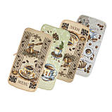 Набір кухонних рушників 4 шт 24x48 см Кава 1 HomeBrand, фото 3