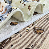 Набір кухонних рушників 3 шт 40x60 см Кава 1 HomeBrand, фото 3