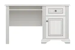 Стіл письмовий 130 Вайт/White (Гербор /Gerbor) 1300х700х780мм