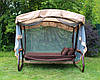 Гойдалки садові GreenGard Аланія Solo Гойдалка з відкидною спинкою та москітною сіткою "Безкоштовна доставка", фото 5